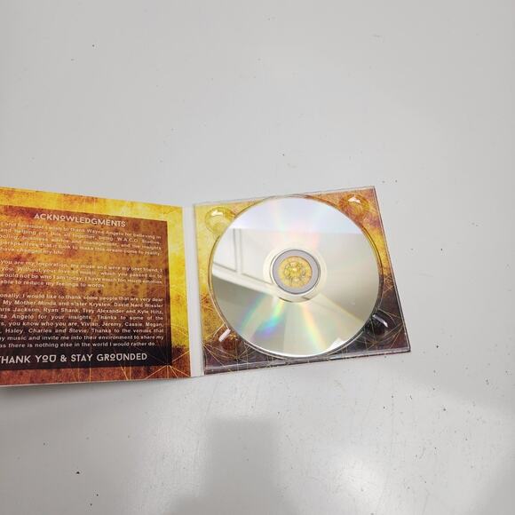 Justin Angelo Down To Earth 2015 Autographed Folk Genre Music CD - Picture 4 of 4